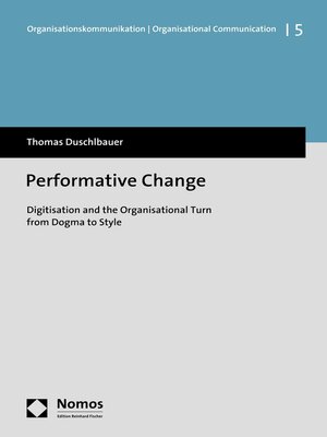 cover image of Performative Change
